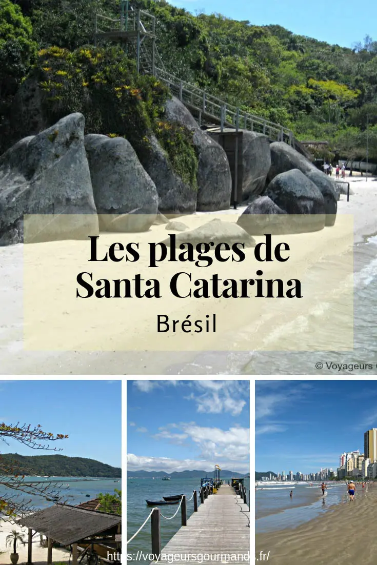 Les plages de Santa Catarina