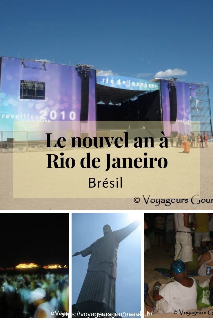 Le nouvel an à Rio de Janeiro