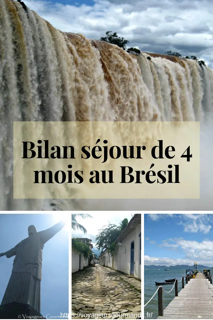 Bilan séjour de 4 mois au Brésil
