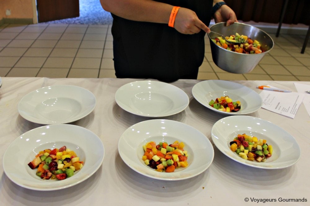 recette gratin de fruits